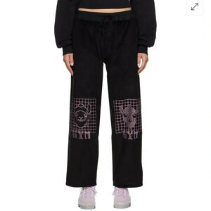 BERNHARD WILLHELM 
Wide-Leg Lounge Pants - Black